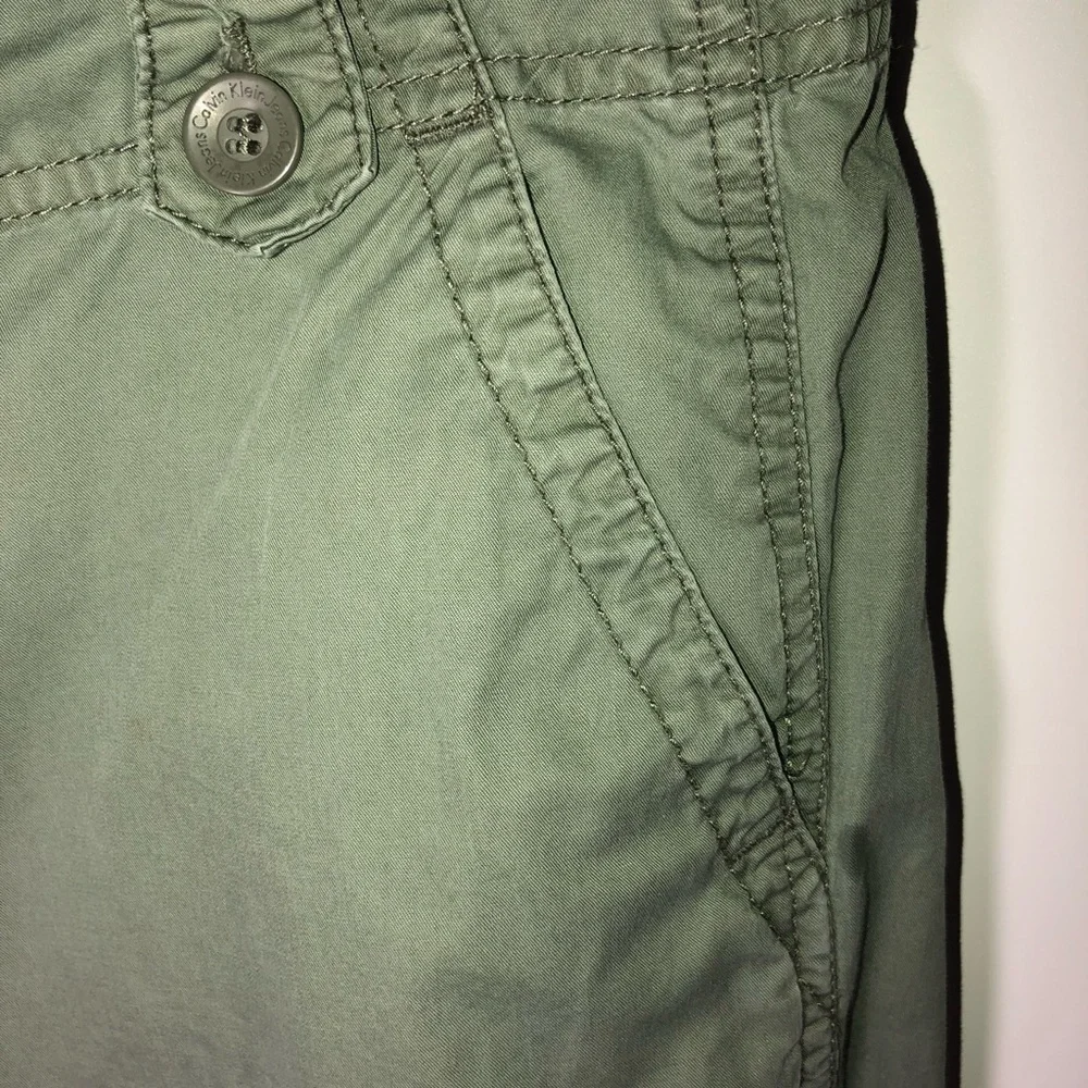 Calvin Klein army green shorts and capris both size 10
